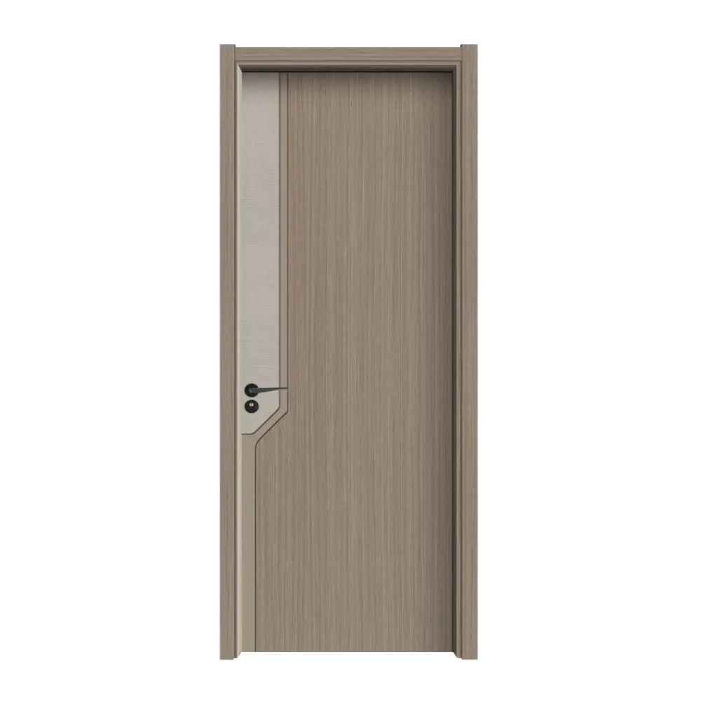 Solid Wood Outdoor Door Factories Paint-free/Painting Zonle Doors Solid Wood Outdoor Door Fact... 2