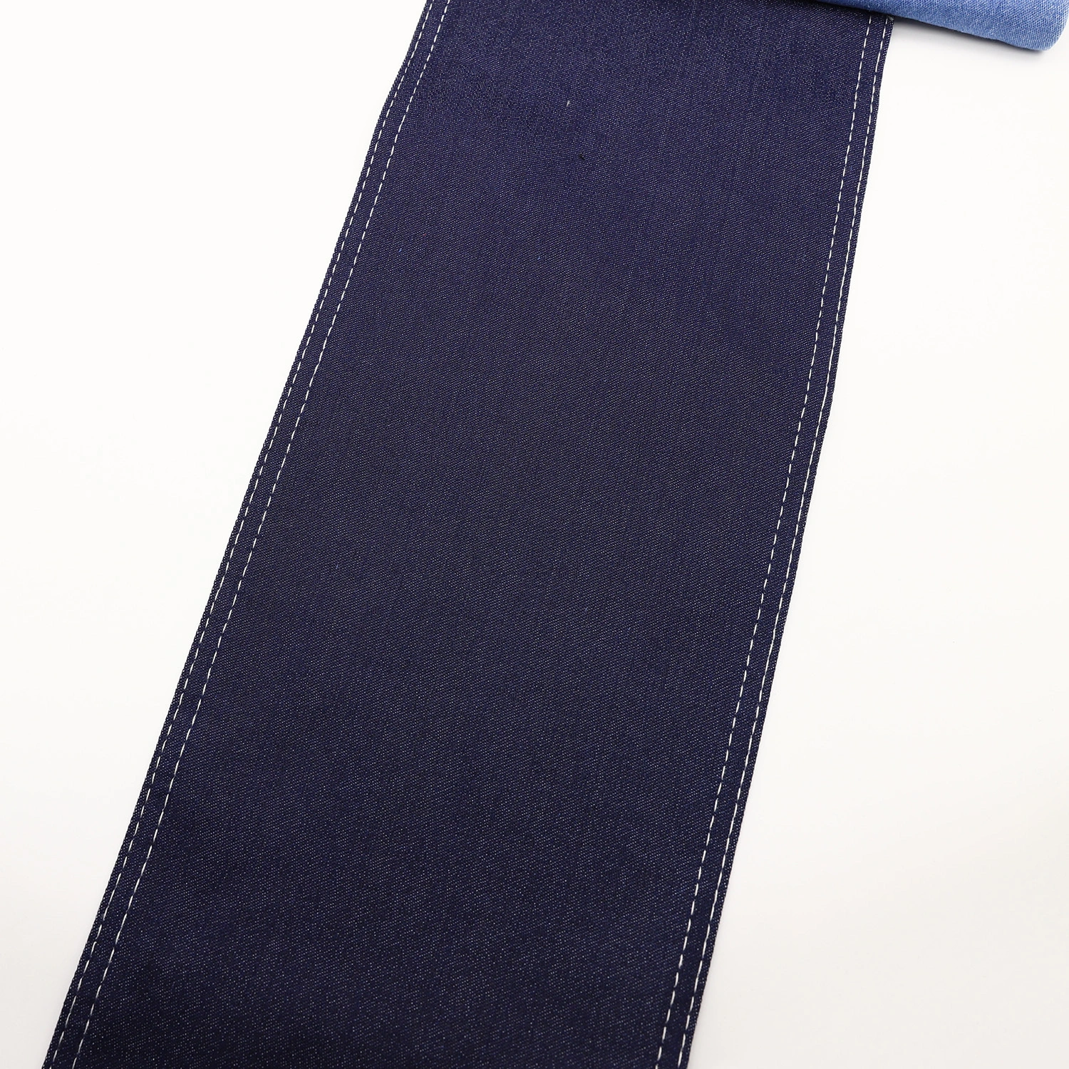 S200A-5   Satin denim fabric with stretch 77%Cotton 21.5%Poly 1.5%Spandex 12