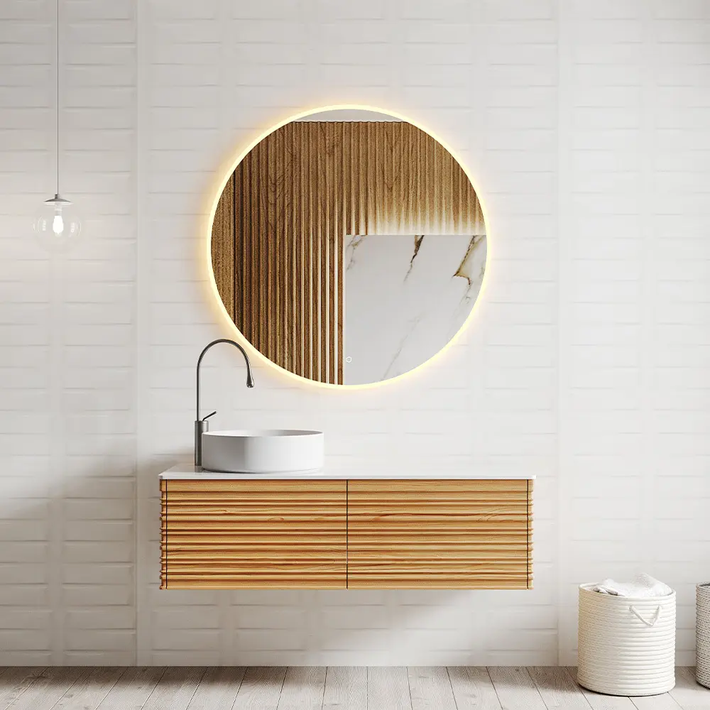 Treatments for Bathroom Vanity Cabinets 1