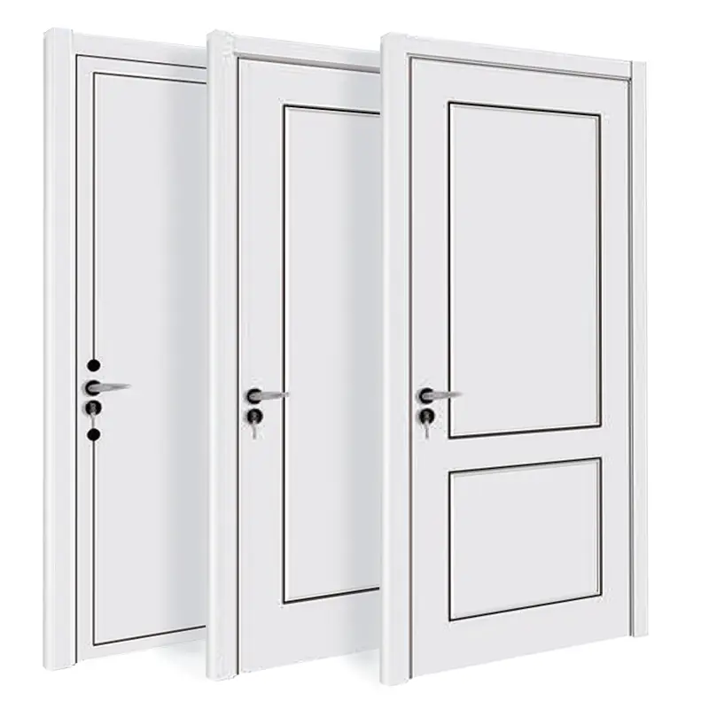 Zonle Doors Interior Door WPC/Solid Wood/Hollow Core Kenya Wpc Door Zonle Brand Company 3