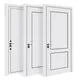 Zonle Doors Interior Door WPC/Solid Wood/Hollow Core Kenya Wpc Door Zonle Brand Company 3