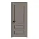 Wood Door White Frame WDS-02 Swing Wood Door White Frame Manufacture 2