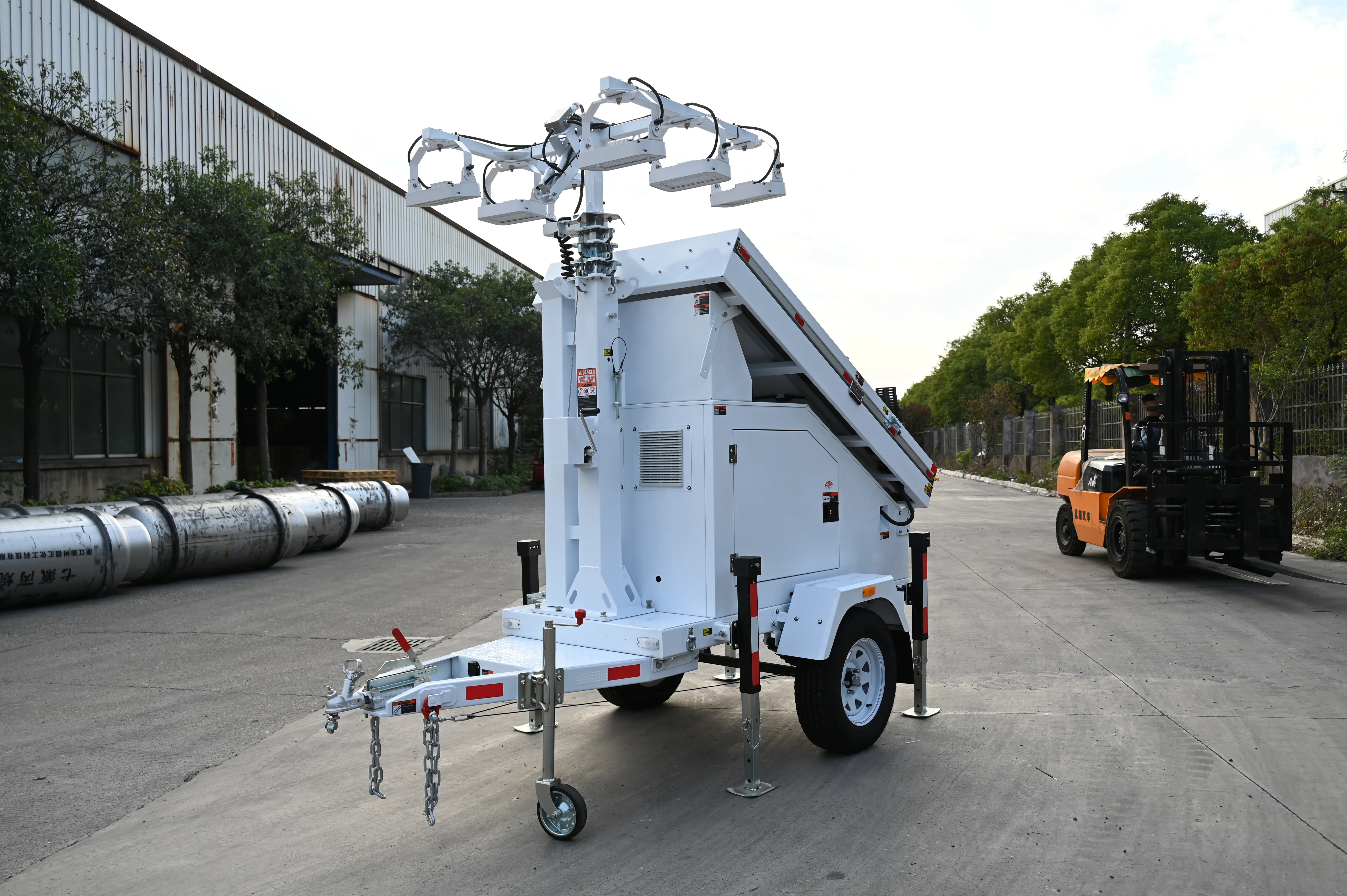 Mobile Lighting Tower for Sale - for Mining & Oil - BIGLUX 7