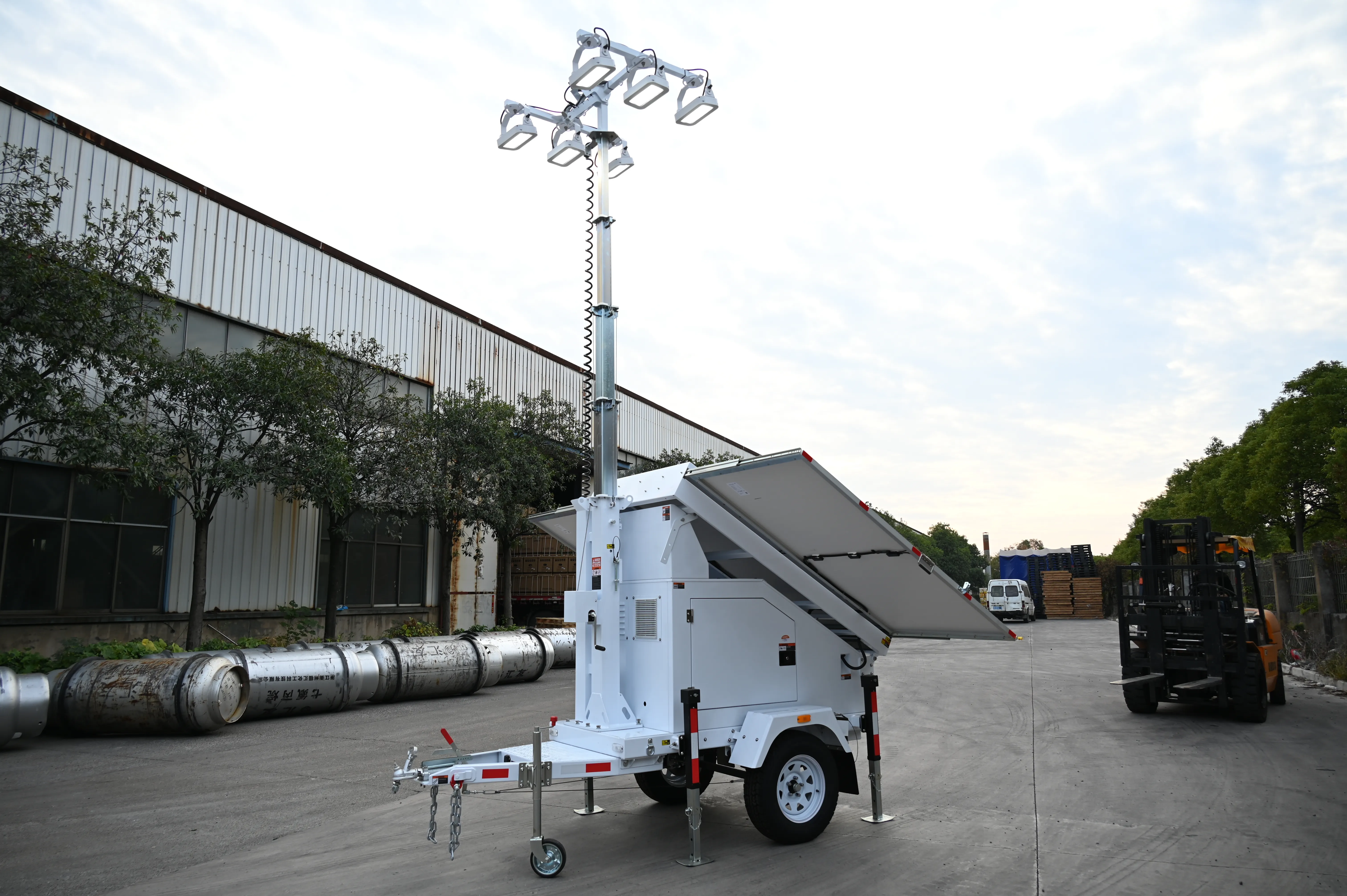 Mobile Lighting Tower for Sale - for Mining & Oil - BIGLUX 9
