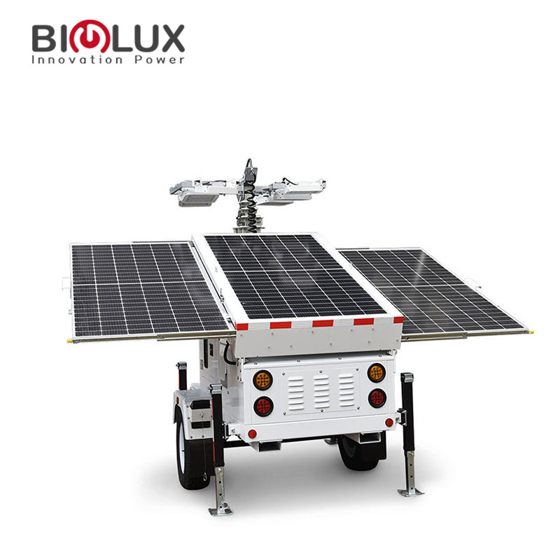 BIGLUX nieuwste mobiele zonne-lichtmast 1