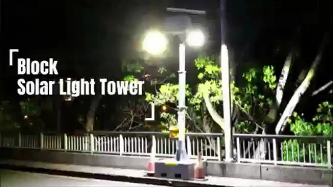 임시 태양열 카메라 타워 1