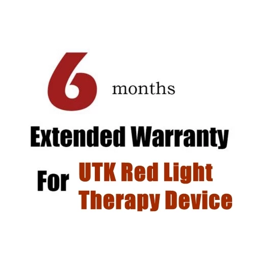 Garantie prolongée de 6 mois pour l'appareil de thérapie par la lumière rouge UTK 1