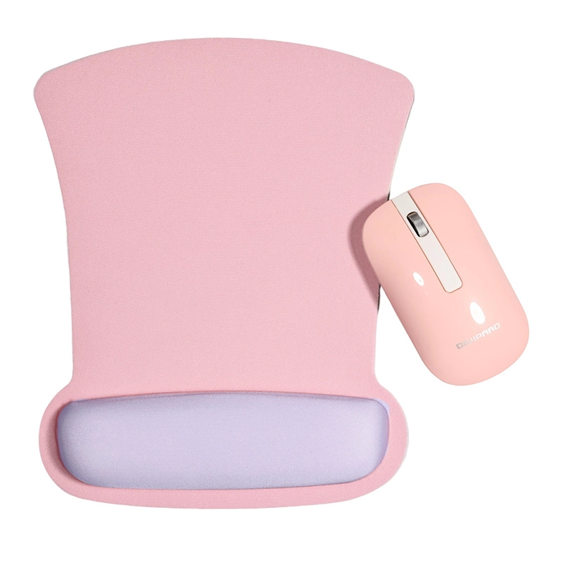 Ergonomico con poggiapolsi Tappetino per mouse con base in PU antiscivolo 1