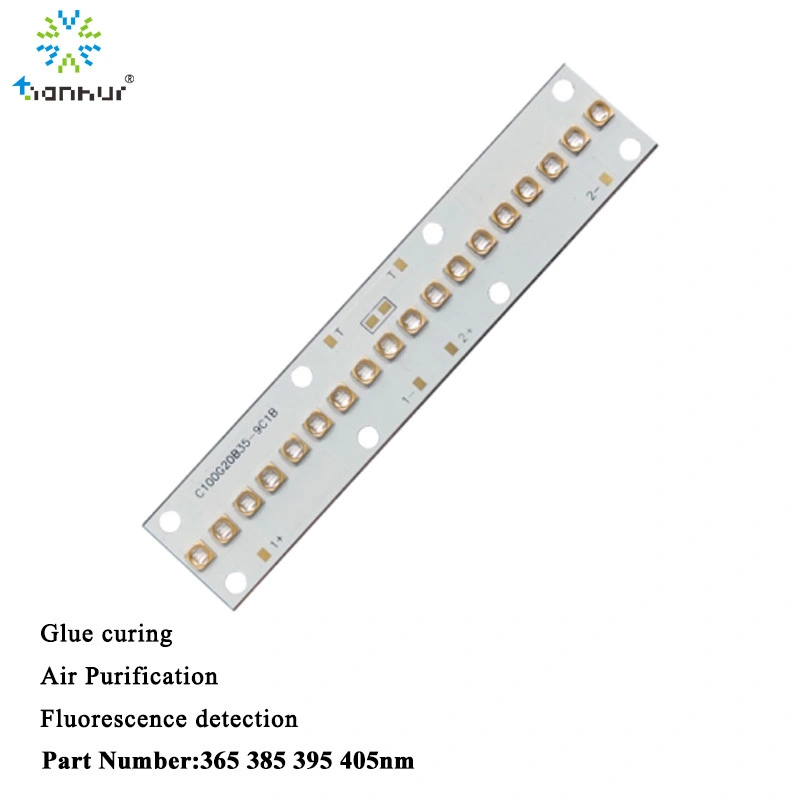 50W UVA LED светлосна плоча за лепило за прочистување на воздухот Откривање на флуоресценција 1