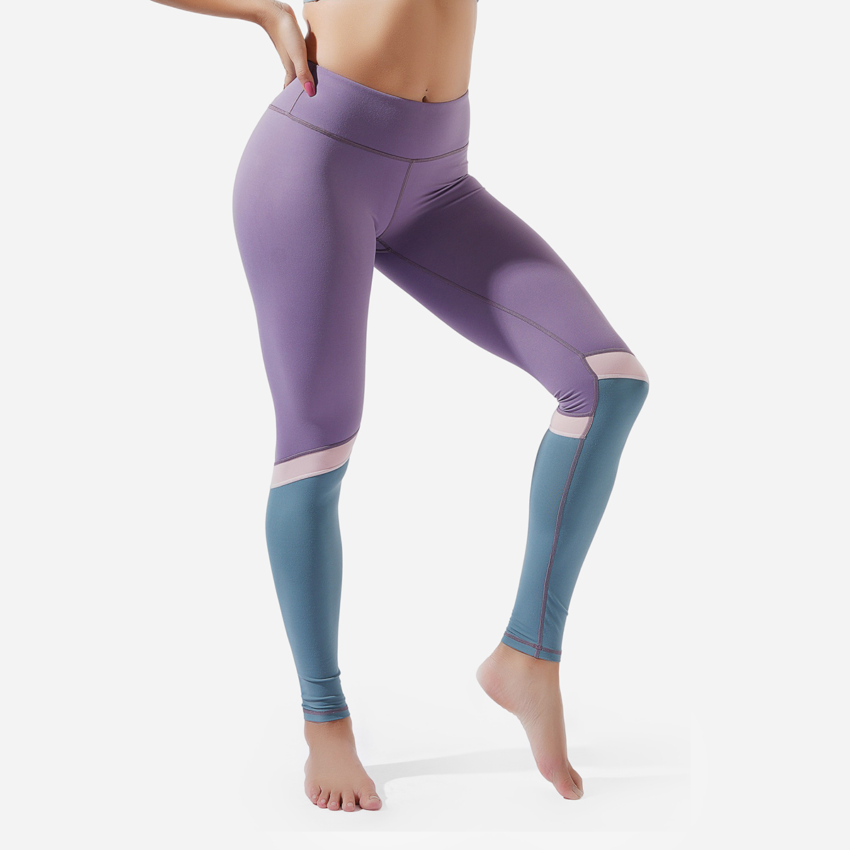 Flare Yoga Leggings 85 % Nylon / 15 % Elasthan – Schnelle Lieferung – Roadsunshisne 3