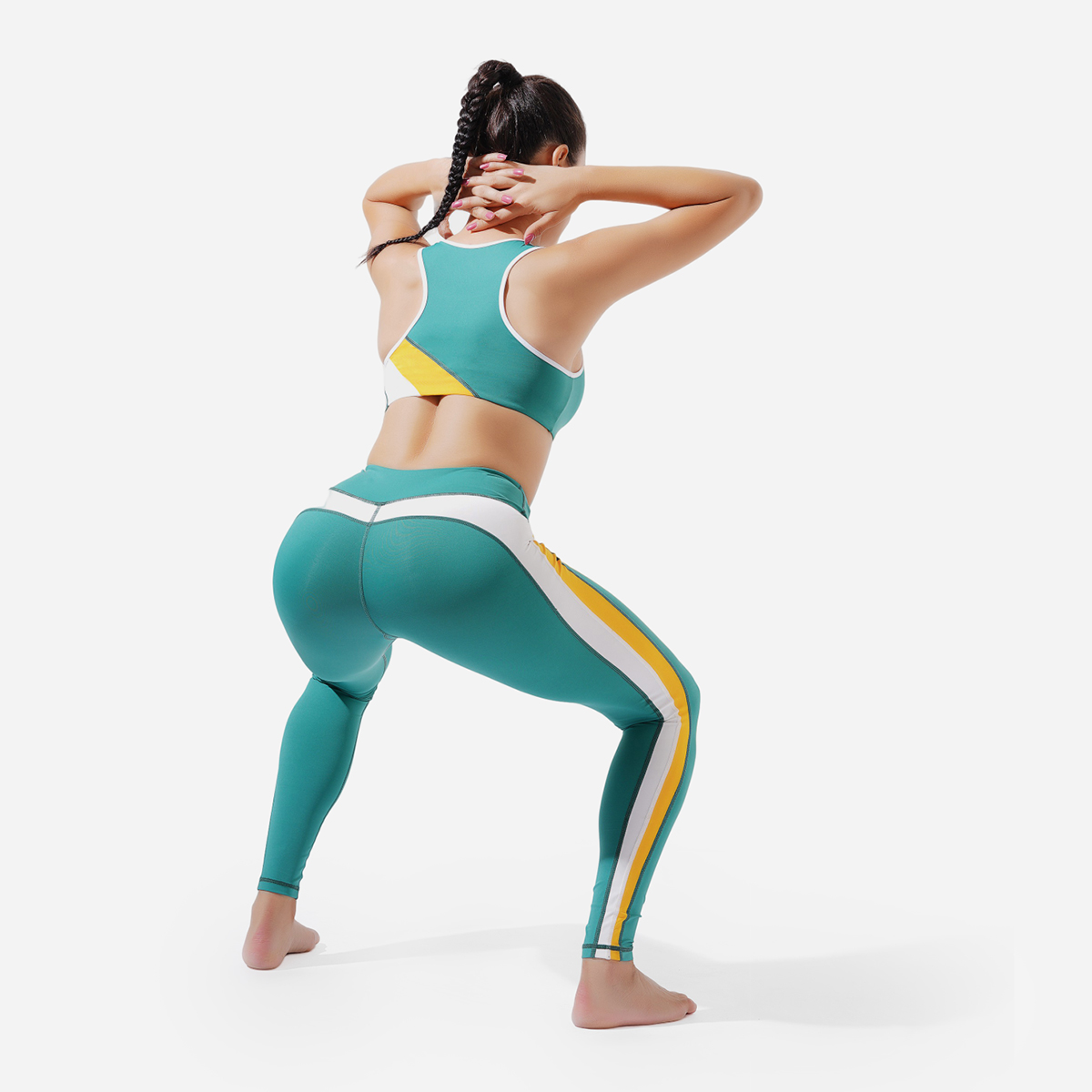 Empresa de leggings de yoga de bambú ecológicos 4