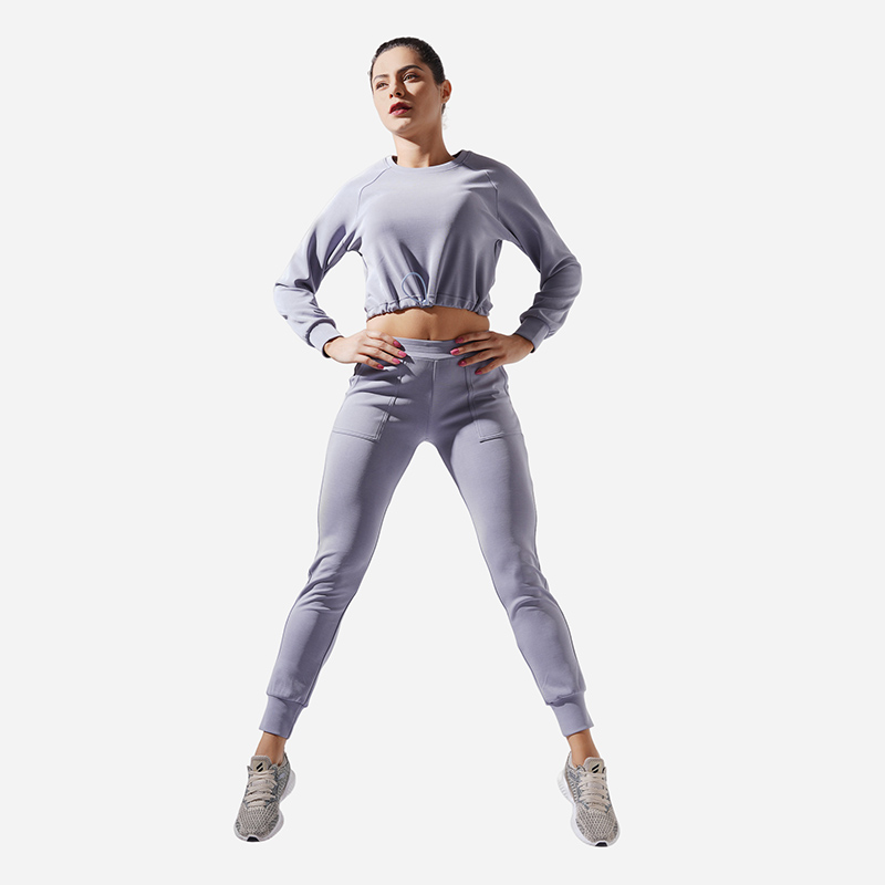 Jogger de sport confortable avec cordon de serrage pour femmes avec deux poches - ROADSUNSHINE 3