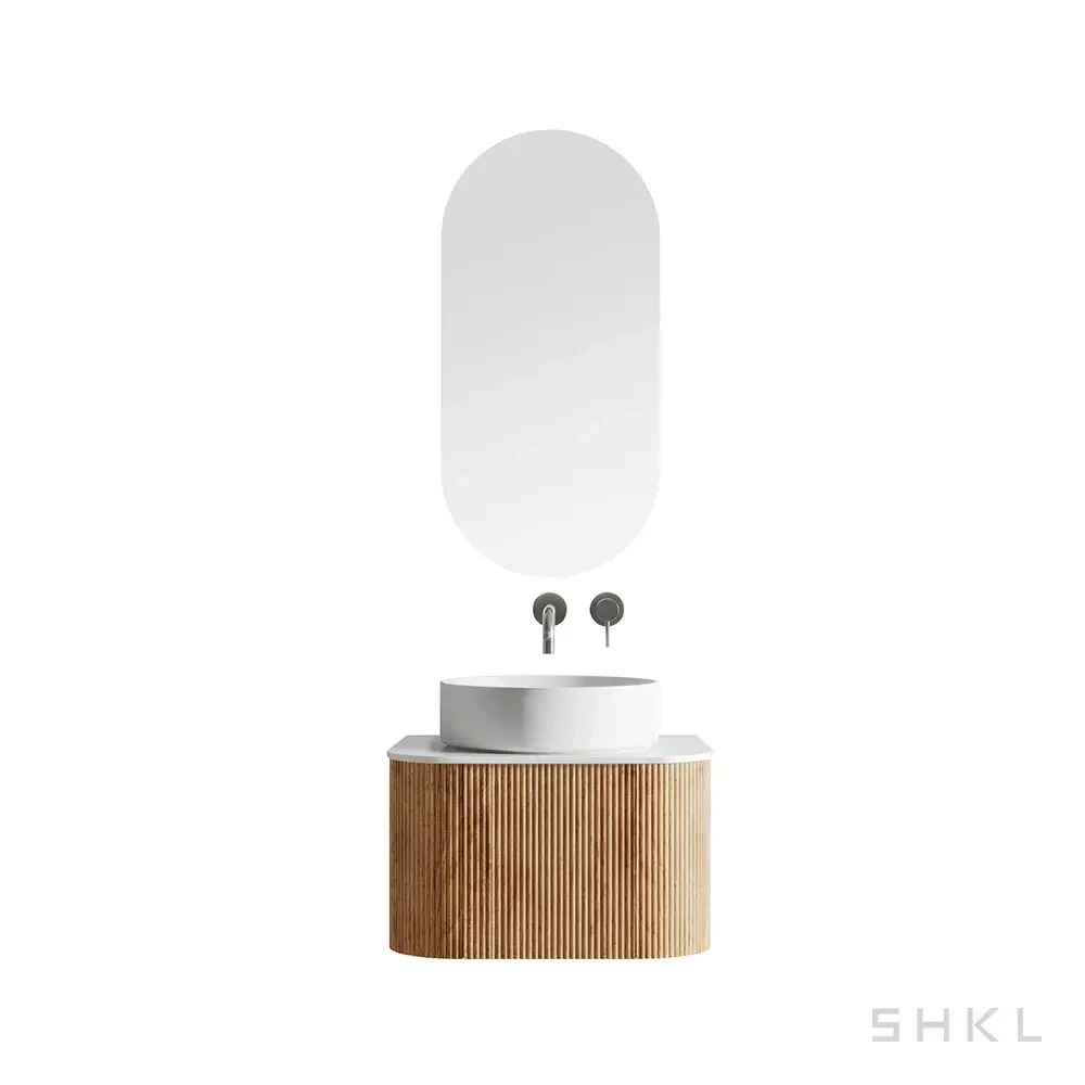 White Floating Bathroom Vanity Wholesale SHKL KL810879 2