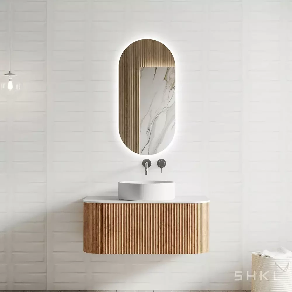 White Floating Bathroom Vanity Wholesale SHKL KL810879 1