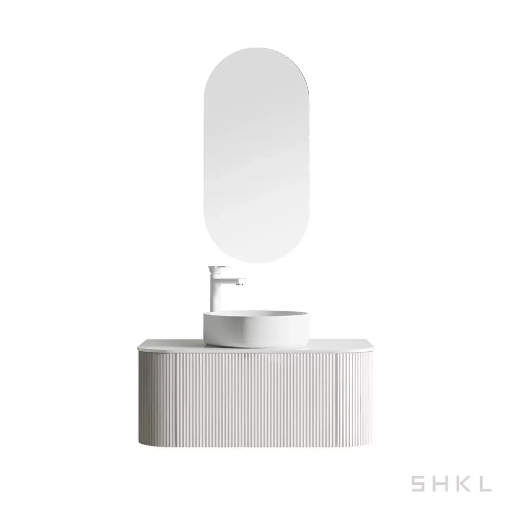 White Floating Bathroom Vanity Wholesale SHKL KL810879 6