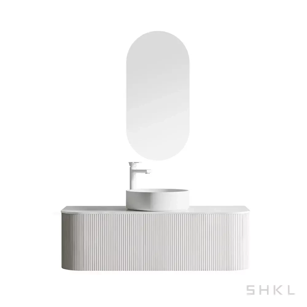White Floating Bathroom Vanity Wholesale SHKL KL810879 7