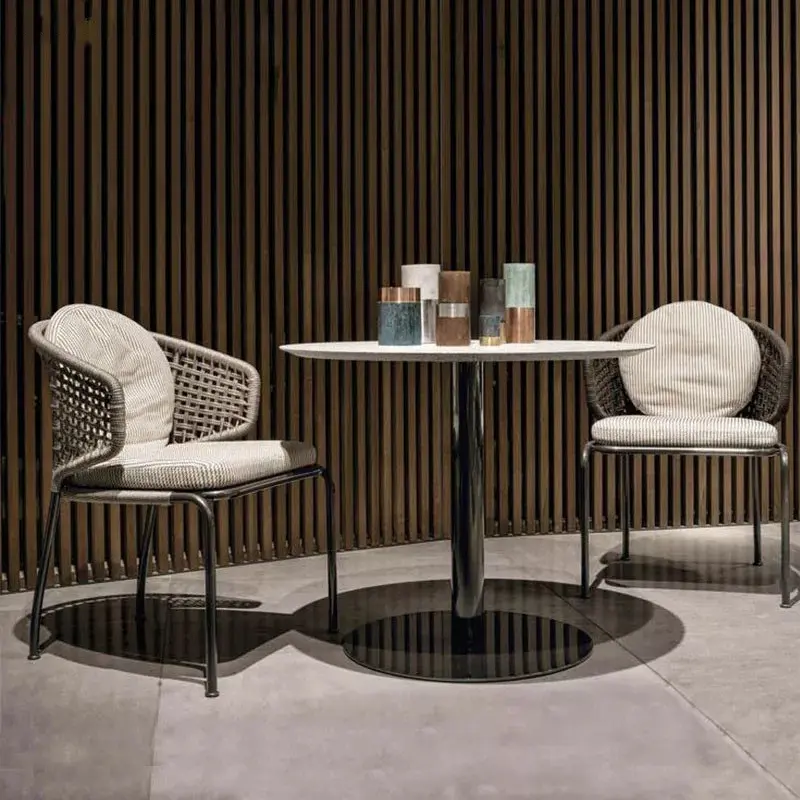 Rattan Furniture Hotel Restaurant Dining Table And Chairs Sets  HS-D3009 1