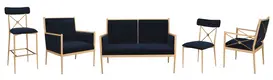 Metal Arm Accent Chair Yumeya Furniture H880*SH470*AW600*D625 Contract 4
