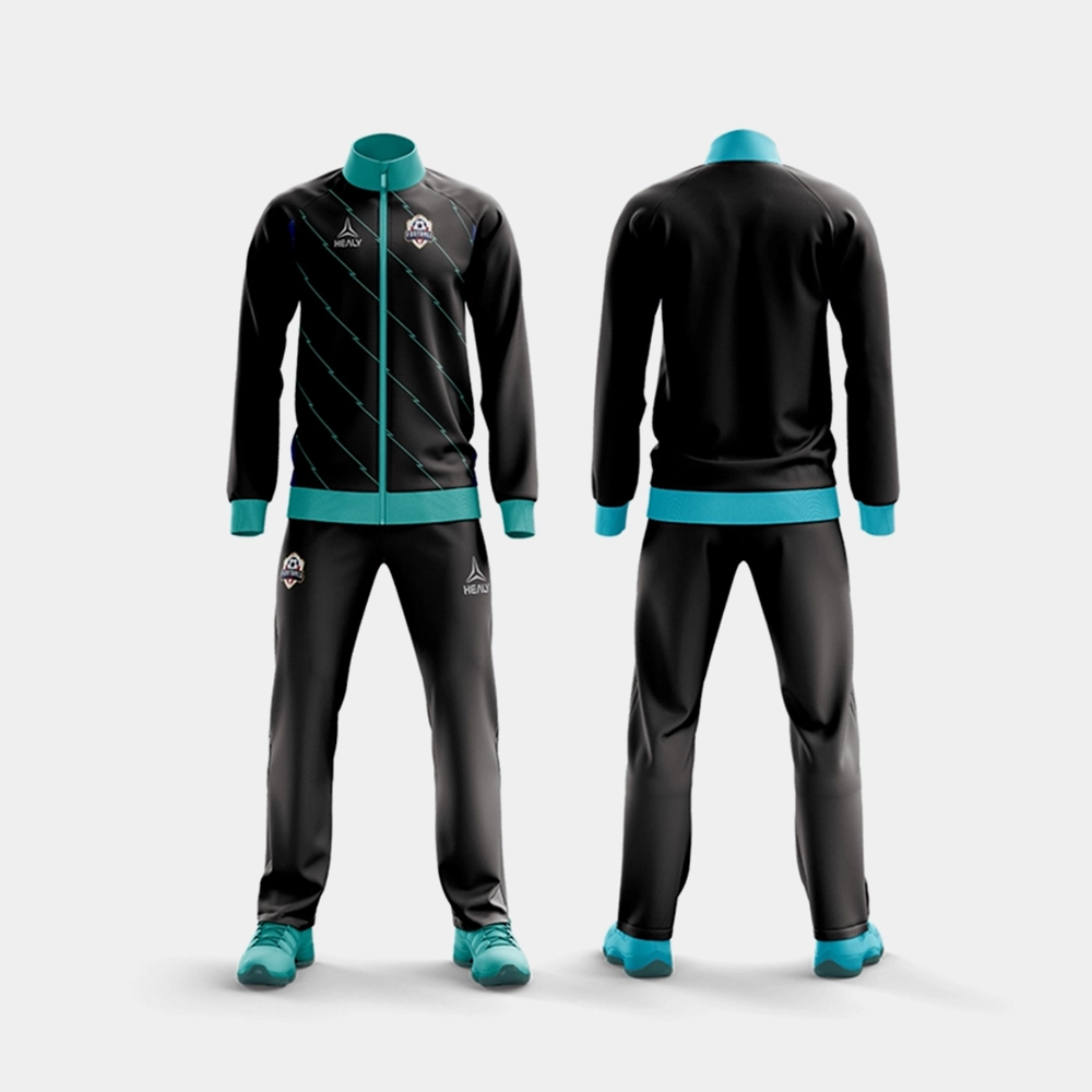 પુરુષો માટે નવી ડિઝાઇનર બ્રાન્ડ લોંગ સ્લીવ ઝિપર ફૂટબોલ ટ્રેનિંગ જેકેટ 1