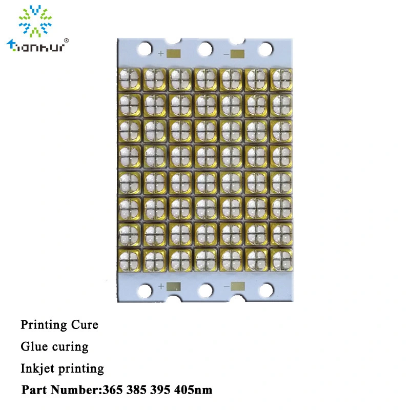 365nm 385nm 395nm UV LED COB Module Board For Printing Cure Glue Curing Inkjet Printing 1