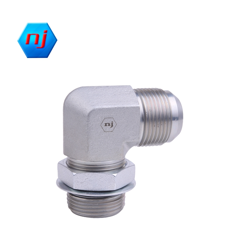 90° Elbow Male JIC To ORB Hydraulic Fitting 6801 1