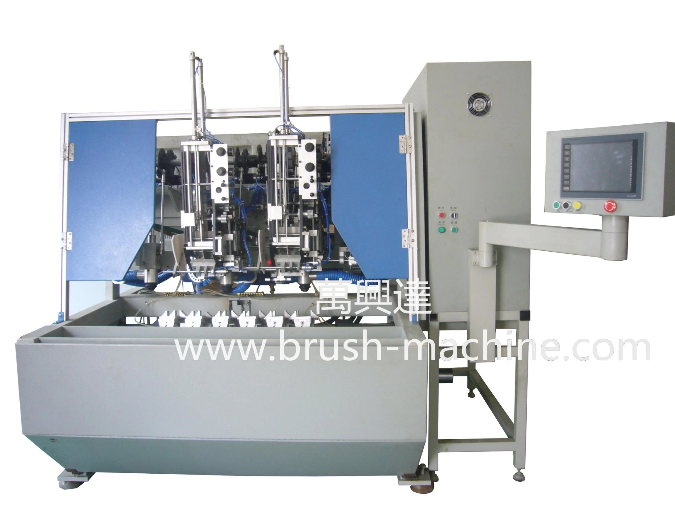 5-Axis 3-Head Drilling & Tufting Machine