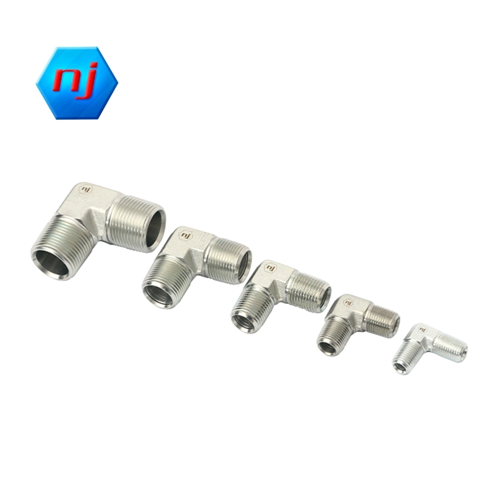 Ss Adapter NJ,MP-MP 90° 1/8”-2” 3