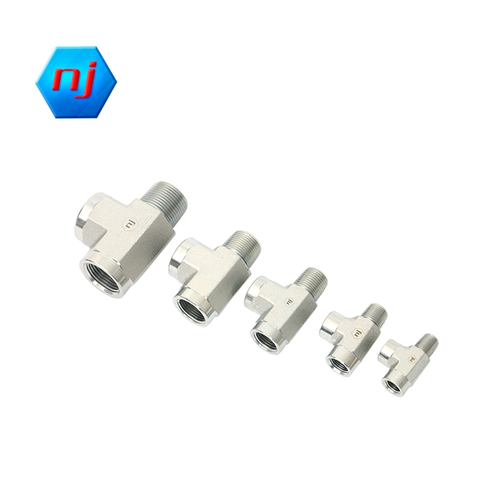 Filetage 1 Type : NPT mâle
 Filetage 2 Type : NPT femelle
 Type de filetage 3 : raccord NPT femelle  4