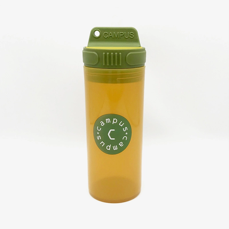 500ml Bouteille d'eau en plastique pour le bureau et l'école de sport unique avec capuchon de rangement (45958) 1
