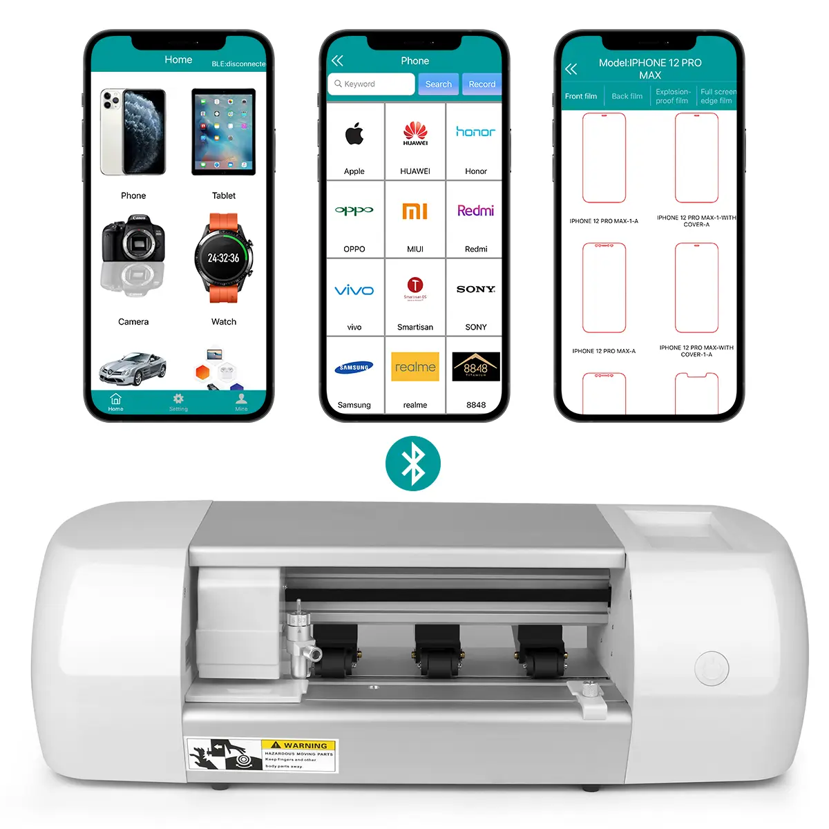Mobile Screen Protector Cutting Machine Brand,ACM-210BT 2