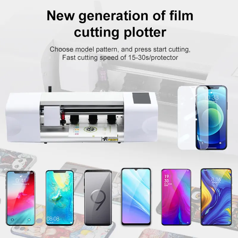 Screen Protector Cutter Machine Manufacture 300-500mm/s AQ31A 5