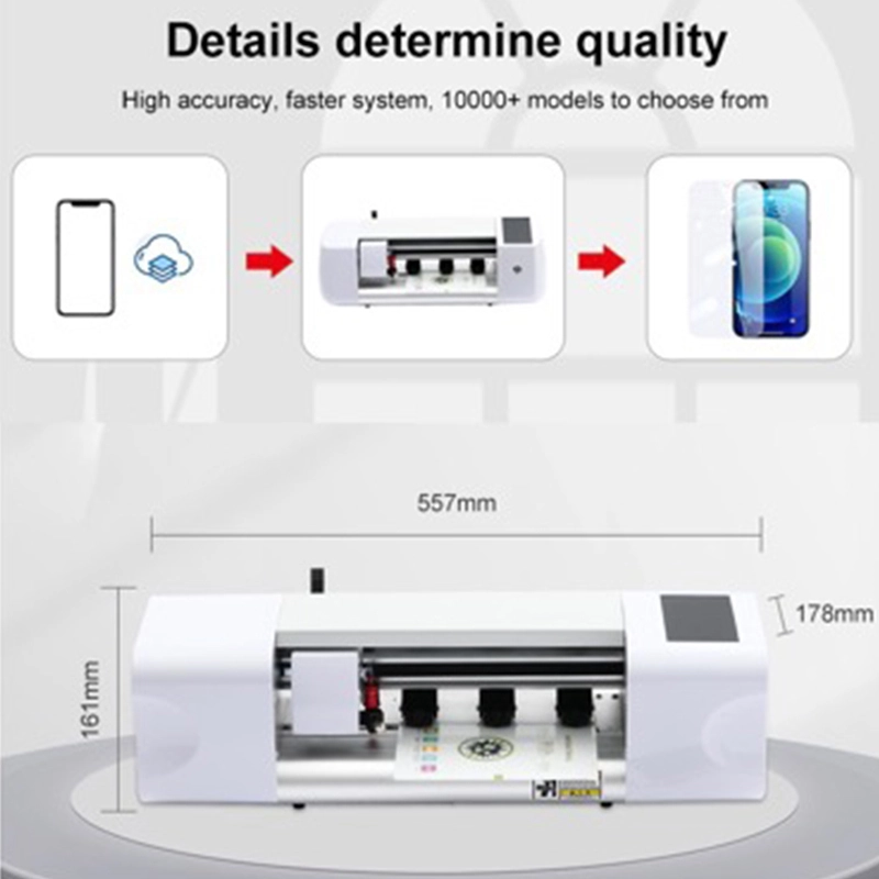 Screen Protector Cutter Machine Manufacture 300-500mm/s AQ31A 8