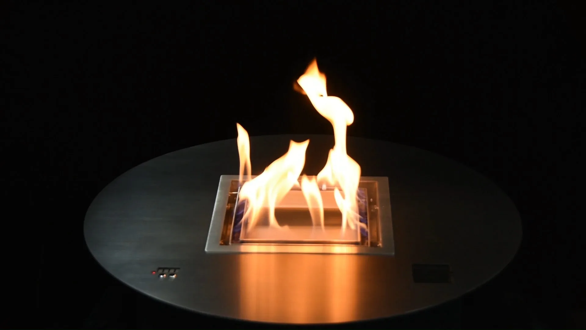Ronde Ethanol Brander Open Haard Met Afstandsbediening 1
