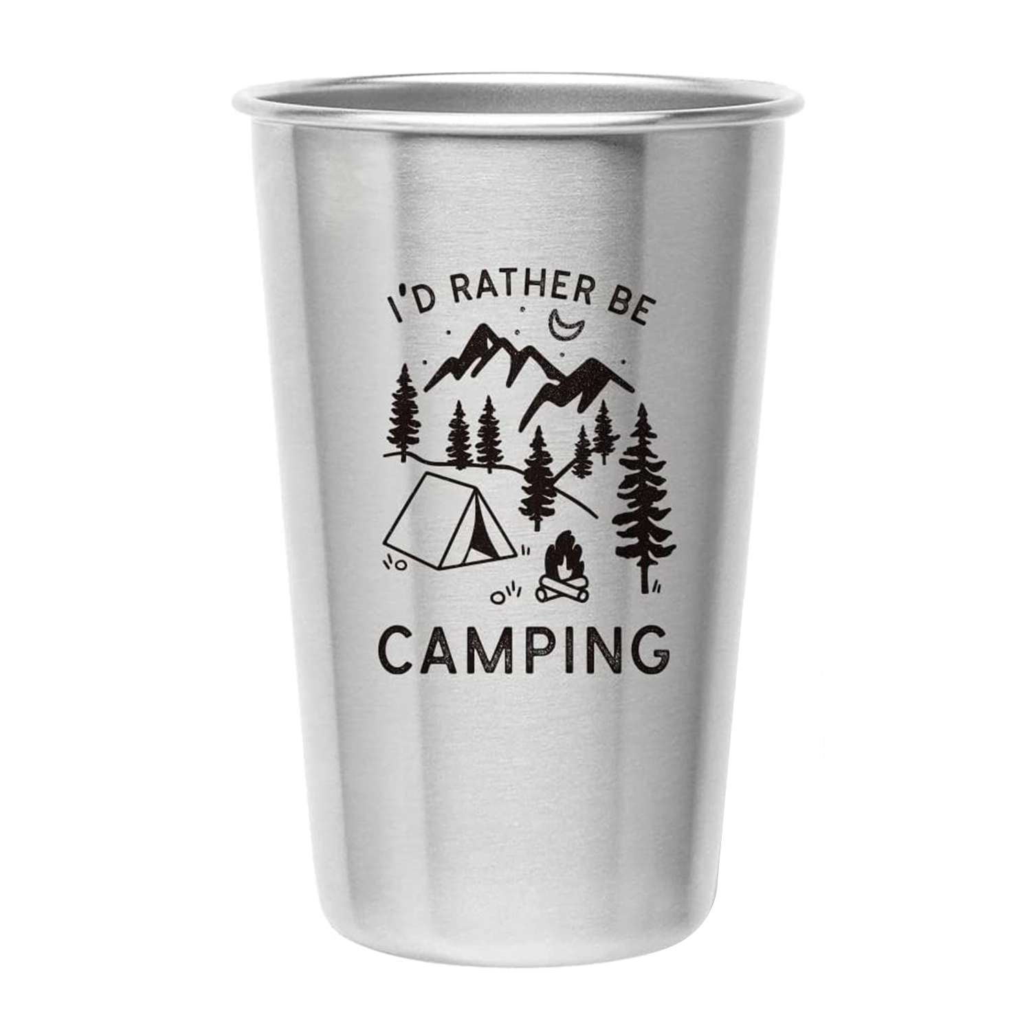 Magamit pag-usab 16oz Stainless Steel Pint Cup 1