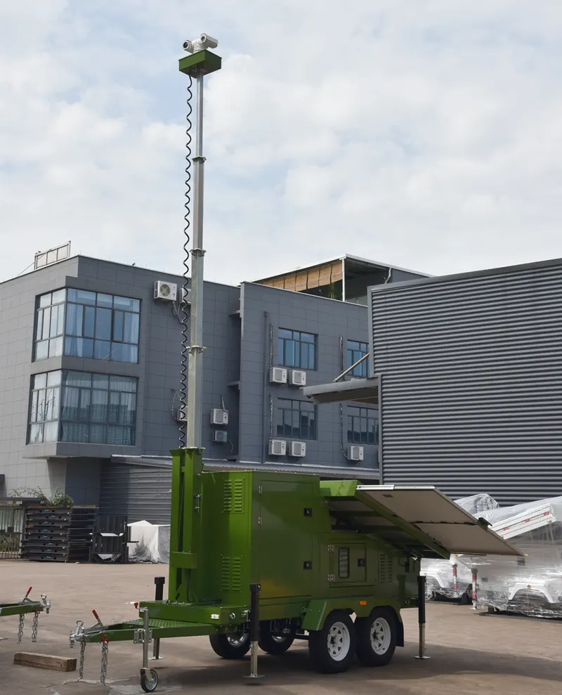 Creative Rapid Deployment Cctv Tower for Sale for Public Security 3