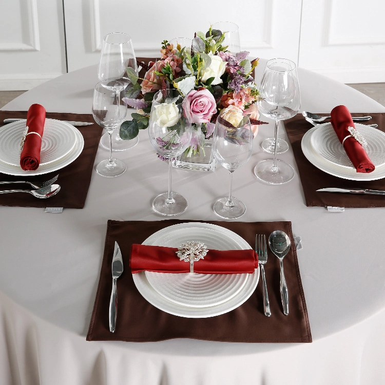 ELIYA New Type Top Sale Hot Selling Pvc Placemat Western Food Mat Single Frame Heat Insulation Non Slip Hotel Family Kitchen Table Mat 1