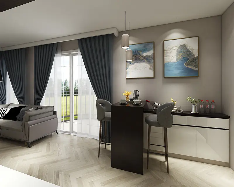 Set Perabotan Apartemen Lengkap VEBOS - dan Pembayaran Sisanya Sebelum Pengiriman.) 5