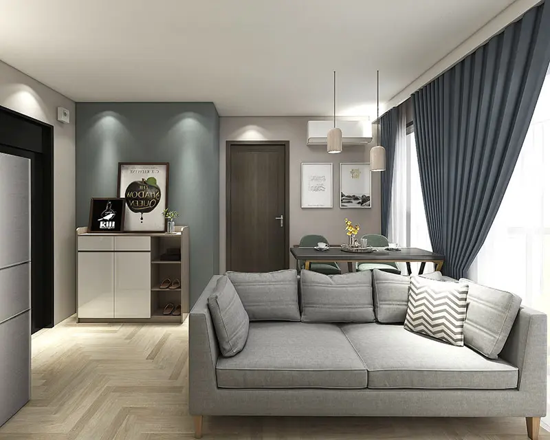 Conjuntos completos de muebles para apartamentos al por mayor marca VEBOS 5