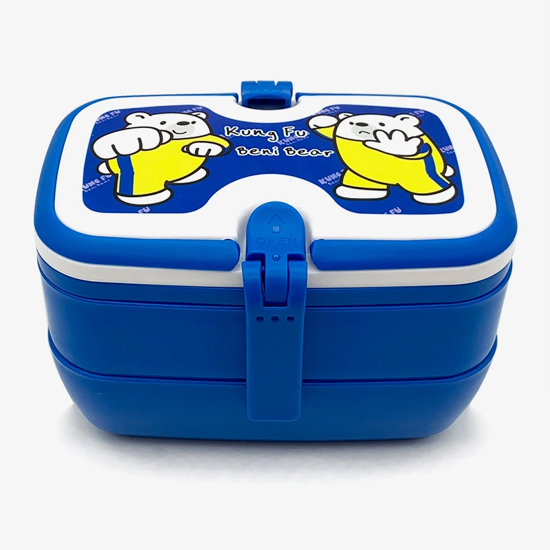 950ml usine prix de gros 3 couches Cartoon bento Box pour enfants (46052) 1