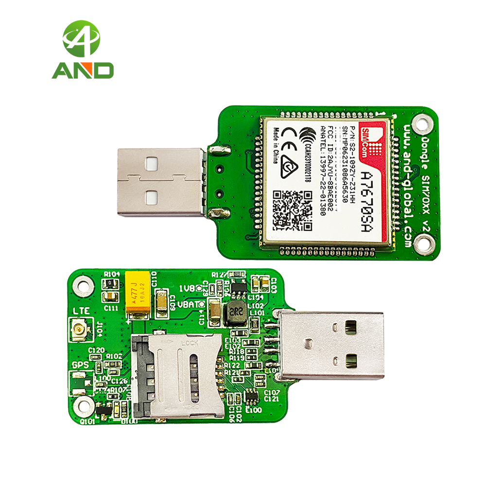 cheap USB dongle A7670SA LASE support 4G LTE-CAT1,A7670SA(South American band)