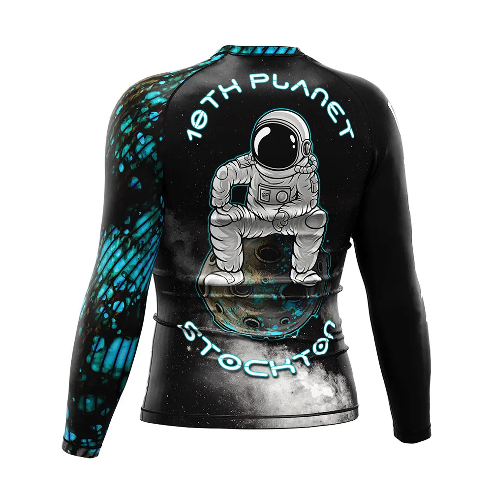 OEM Long Sleeve Rash Guard Bjj Rise Sportswear 4
