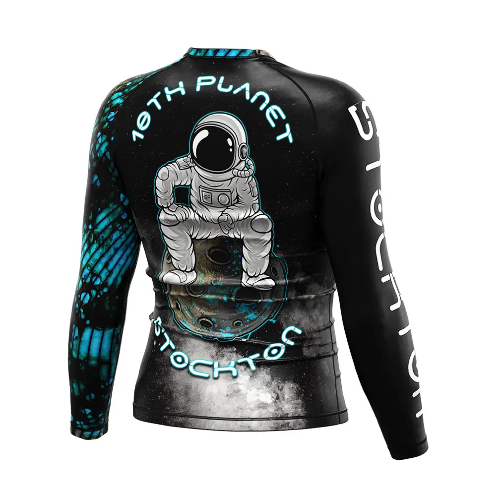 OEM Long Sleeve Rash Guard Bjj Rise Sportswear 3