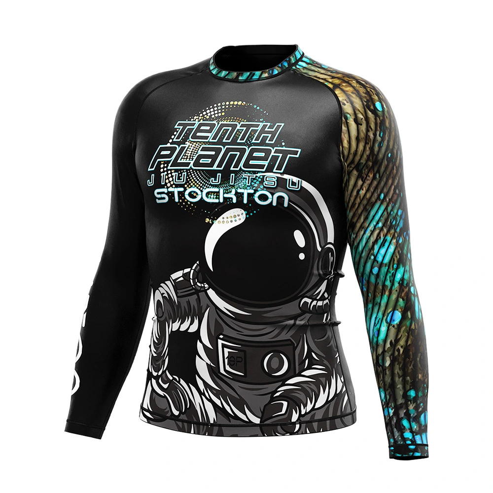 RisePECT Astronaut Long-Sleeve Rash Guard 1