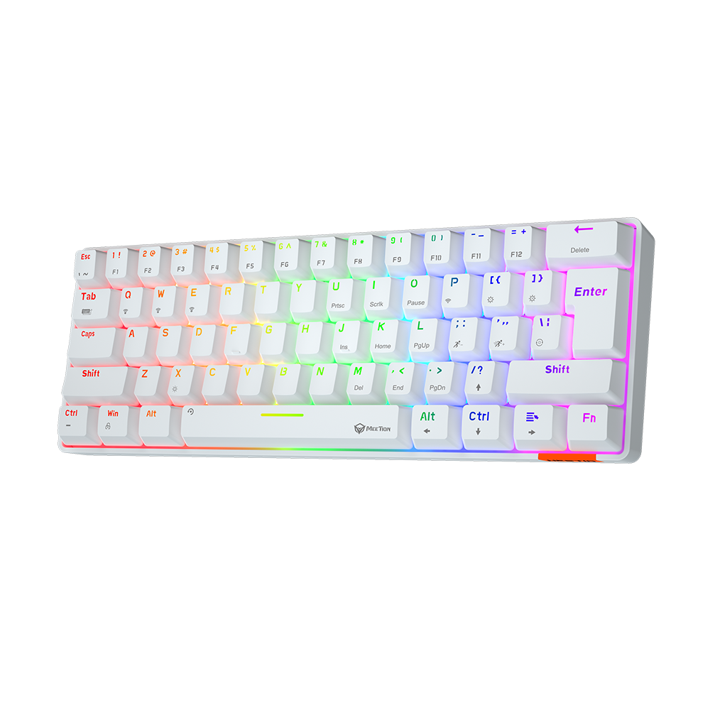 Dual Mode 60 Bluetooth Gaming Keyboard Meetion