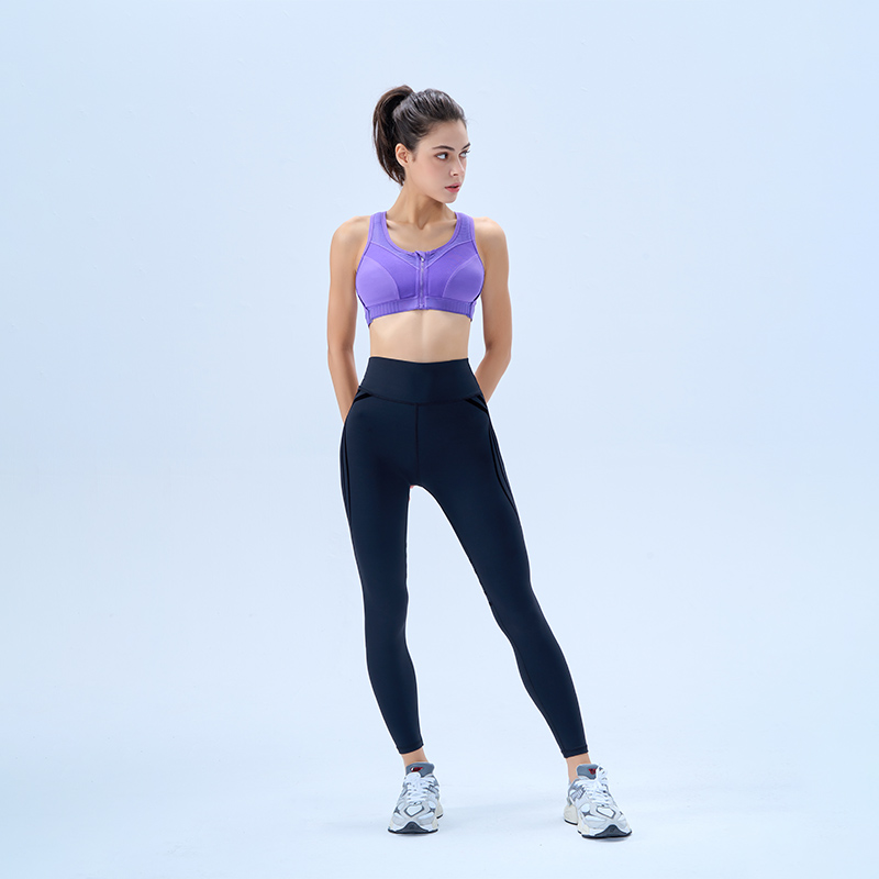 حمالة الصدر الرياضية للاستخدام اليومي للاستخدام XS-XXXL NYLON / SPANDEXFREE 4