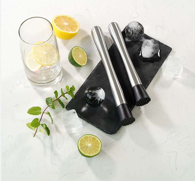 Cóctel Muddler Acero inoxidable 304丨longrichbar 5