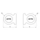 Qualityaluminum Sliding Door Handle 41mm Company 5