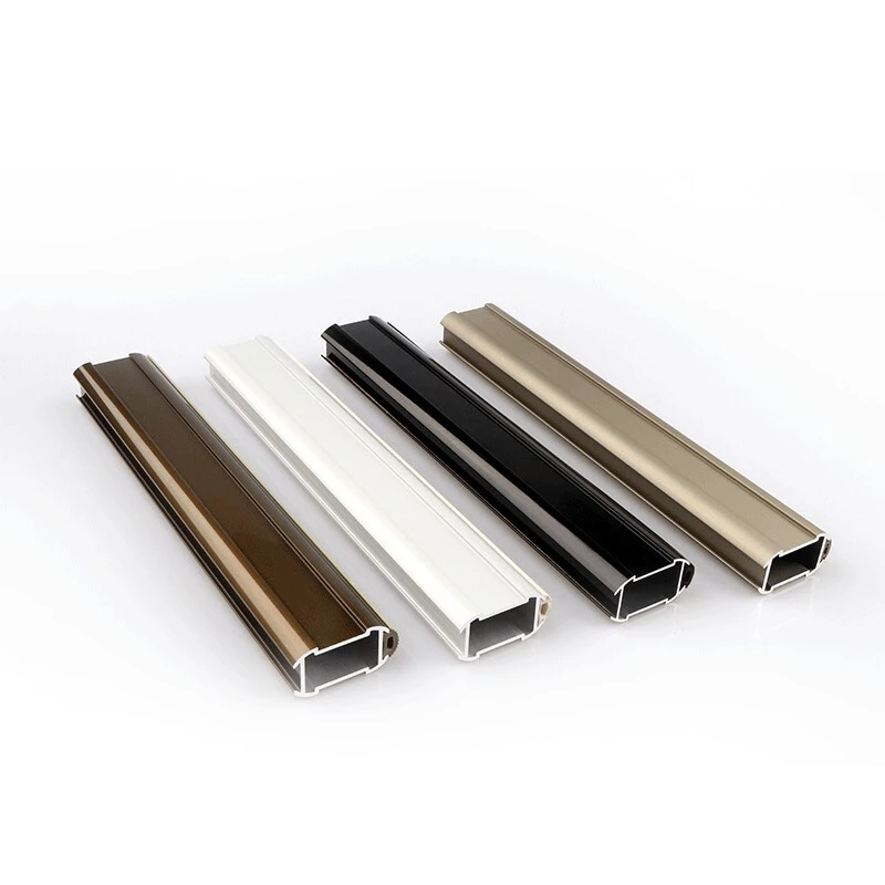 ราวแขวนตู้เสื้อผ้าอลูมิเนียม ราวแขวนตู้เสื้อผ้า ตู้เสื้อผ้า Tube Closet Rods 1