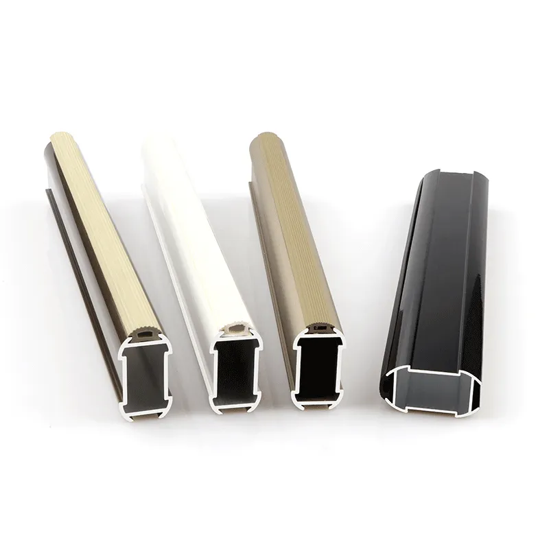 Bulk Clothes Rail for Closet Black/White/Electrophoretic Champagne/Powder Coated Champagne/customizable Quality Assurance for Cabinets 3