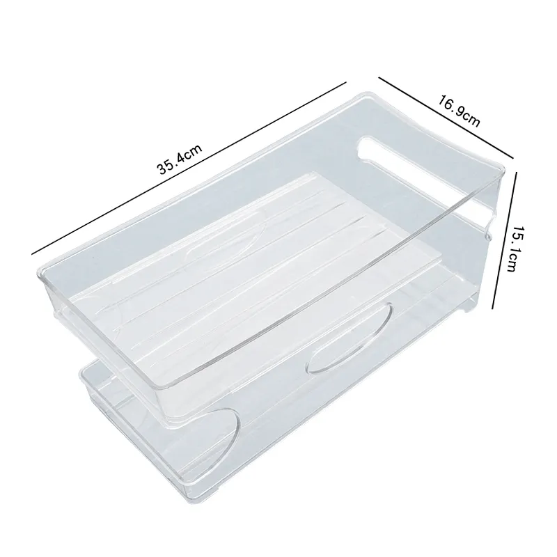 Egg Storage Box Refrigerator Organizer Brand BPA-free/FDA Customized PP Custom 3